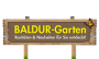 Baldur-Garten Gutscheine
