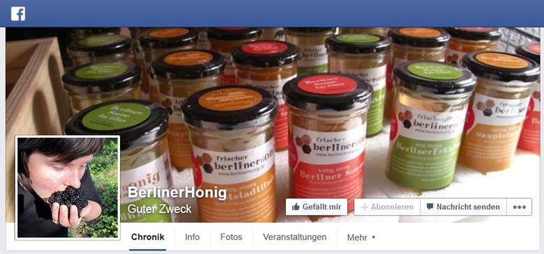 BerlinerHonig bei Facebook