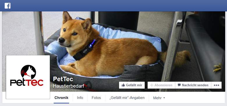 PetTec bei Facebook