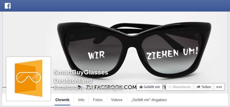 SmartBuyGlasses bei Facebook