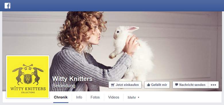 Witty Knitters bei Facebook